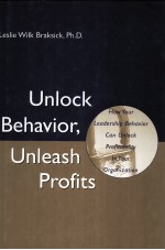 UNLOCK BEHAVIOR UNLEASH PROFITS