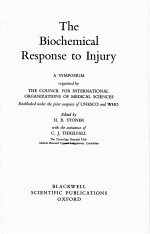 The Biochemical Response To Injury