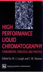 HIGH PERFORMANCE LIQUID CHROMATOGRAPHY