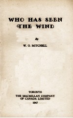 WHO HAS SEEN THE WIND