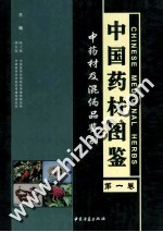 中国药材图鉴  中药材及混伪品鉴别  第1卷