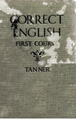 CORRECT ENGLISH FIRST COURSE