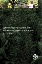 CONSERVATION AGRICULTURE AND SUSTAINABLE CROP INTENSIFICATION IN LESOTHO