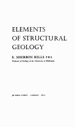 ELEMENTS OF STRUCTURAL GEOLOGY