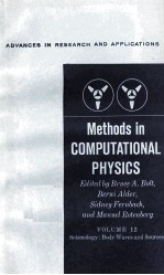 METHODS IM COMPUTATIONAL PHYSICS VOLUME 12 SEISMOLOGY:BODY WAVES AND SOURCES