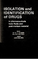 ISOLATION AND IDENTIFICATION OF DRUGS