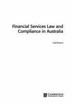 FINANCIAL SERVICES LAW AND COMPLIANCE IN AUSTRALIA