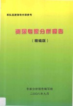 资深专家分析报告 精编版