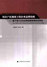 知识产权视域下的企业品牌战略 基于地方企业品牌战略实践实证研究