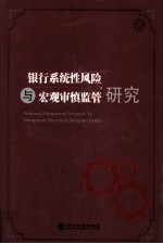 银行系统性风险与宏观审慎监管研究