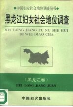 黑龙江妇女社会地位调查 对黑龙江妇女人力资源的调查与分析