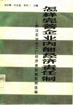 怎样完善企业内部经济责任制  武汉石油化工厂经济责任制实例选编