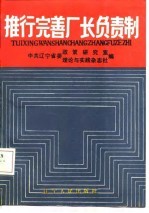 推行完善厂长负责制