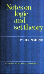 NOTES ON LOGIC AND SETTHEORY