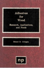 ADHESIVES FOR WOOD Research