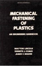 MECHANICAL FASTENING OF PLASTICS An Engineering Handbook