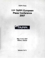 11th TAPPI European Place Conference 2007 Volume 3 of 3