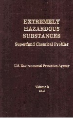 EXTREMELY HAZARDOUS SUBSTANCES Superfund Chemical Profiles Volume 2 M-Z