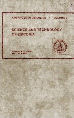 ADVANCES IN CERAMICS ·VOLUME 3 SCIENCE AND TECHNOLOGY OF ZIRCONIA