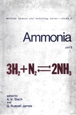 fertilizer science and technology series-Volume 2 AMMONIA PART II