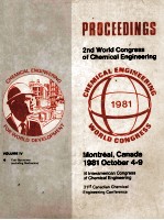 2nd World Congress of Chemical Engineering PROCEEDINGS Volume IV