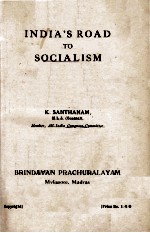 INDIA'S ROAD TO SOCIALISM