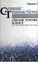 CERAMIC POWDER SCIENCE II PART A