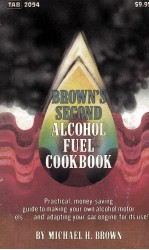 BROWN'S SECOND ALCOHOL FUEL COOKBOOK