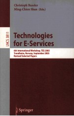 Lecture Notes in Computer Science 3811 Technologies for E-Services 6th International Workshop