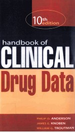 HANDBOOK OF CLINICAL DRUG DATA