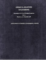 Chemical Reaction Engineering Proceedings of the Fourth European Symposium