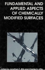 Fundamental and Applied Aspects of Chemically Modified Surfaces