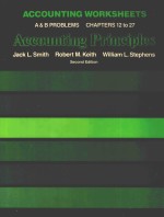 ACCOUNTING WORKSHEETS A & B PROBLEMS CHAPTERS 12-27 ACCOUNTING PRINCIPLES SECOND EDITION