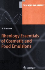 Rheology Essentials of Cosmetic and Food Emulsions