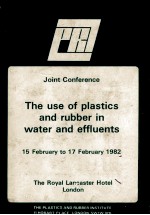 International conference THE USE OF PLASTICS AND RUBBER IN WATER AND EFFLUENTS