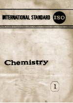 INTERNATIONAL STANDARD ISO Chemistry 1