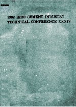 1992 IEEE Cement Industry Technical Conference XXXIV