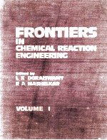 Frontiers in Chemical Reaction Engineering VOLUME I