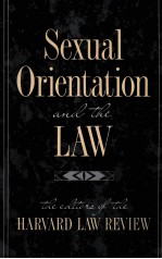 SEXUAL ORIENTATION AND THE LAW