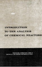 Introduction to the Analysis of Chemical Reactors