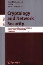 Lecture Notes in Computer Science 4301 Cryptology and Network Security 5th International Conference