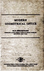 MODERN GEOMETRICAL OPTICS