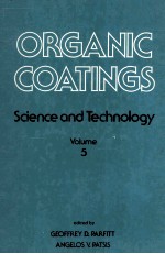 ORGANIC COATINGS Science and Technology