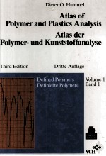 Atlas of Polymer and Plastics Analysis Volume 1 Part a