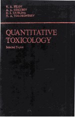 QUANTITATIVE TOXICOLOGY Selected Topics