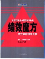 绩效魔方  绩效管理操作手册