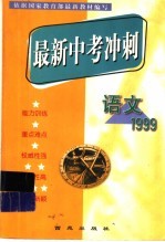 最新中考冲刺 语文 1999