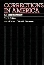 CORRECTIONS IN AMERICA FOURTH EDITION