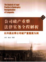 公司破产重整法律实务全程解析 以兴昌达博公司破产重整案为例 第2版