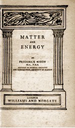 MATTER AND ENERGY